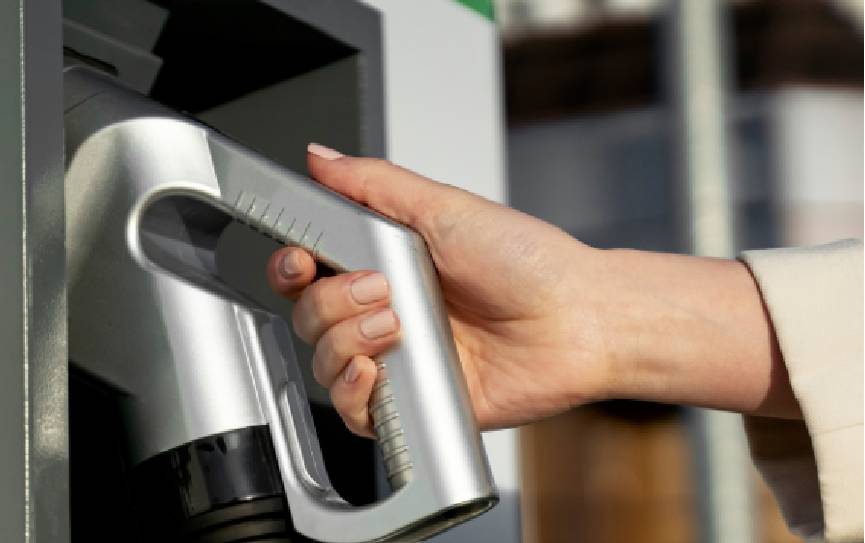 EVC35 Commercial Level 2 EV Charger installation in UAE by Qvolt