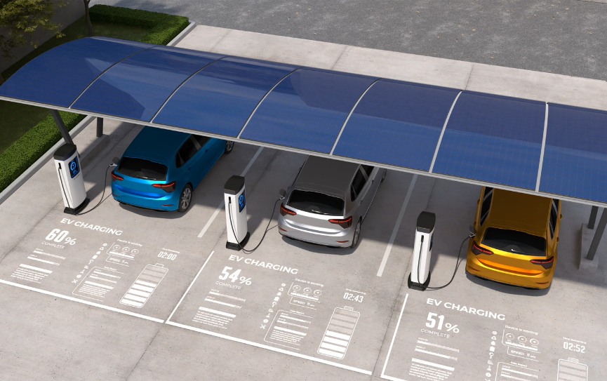 Delivery fleet EV charger Dubai | Fleet electrification UAE | EV charging infrastructure for logistics