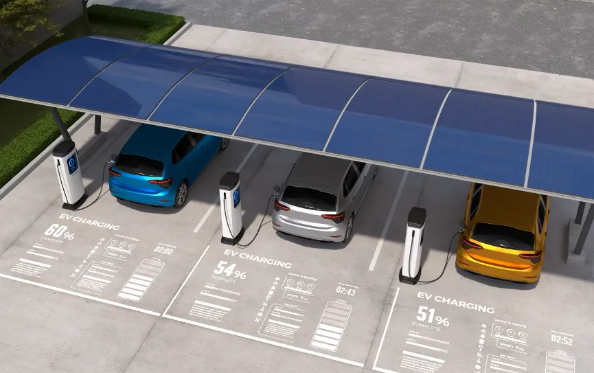 Delivery fleet EV charger Dubai | Fleet electrification UAE | EV charging infrastructure for logistics